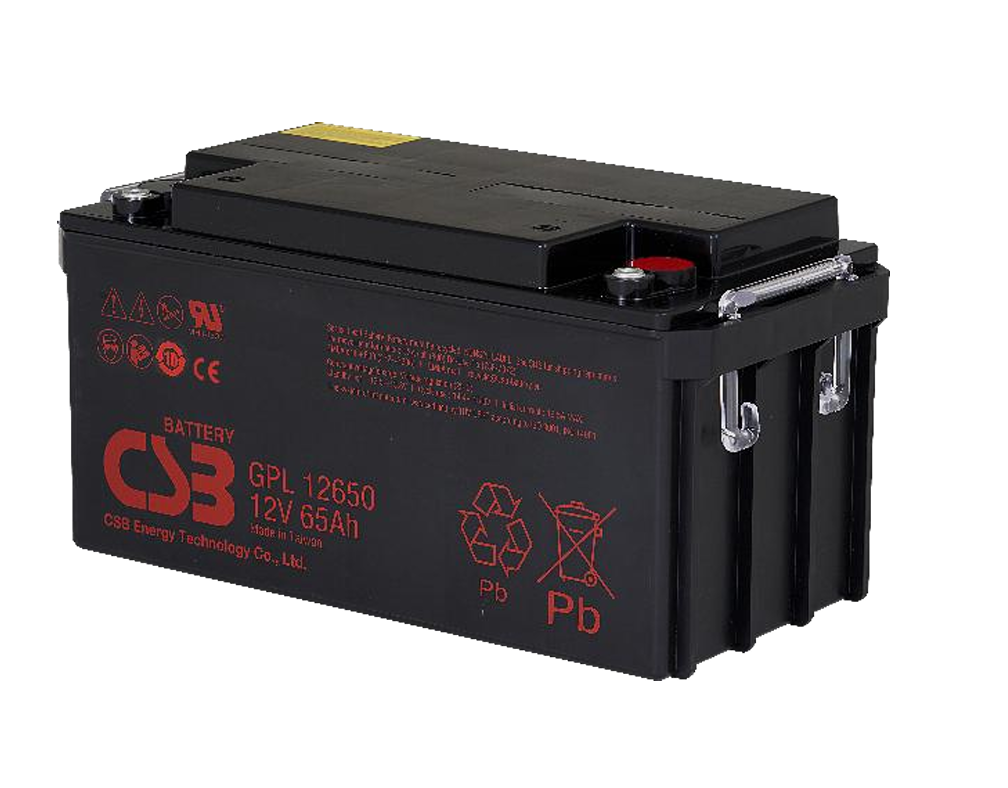 CSB GPL12650 12V 65Ah 超长寿命阀控式AGM蓄电池